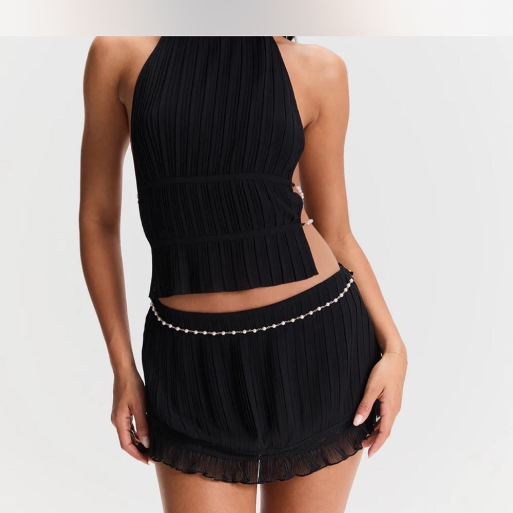 Sasha therese Perla Top and Skirt Set